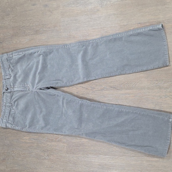 Calvin Klein Denim - Calvin Klein Jeans Corduroy Women's Size 14 Grey Stretch Bootcut